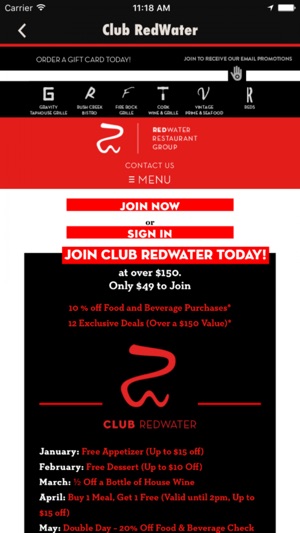 RedWater Restaurant Group(圖5)-速報App