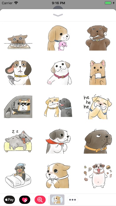 Animated Puppy Dog Stickers screenshot 3