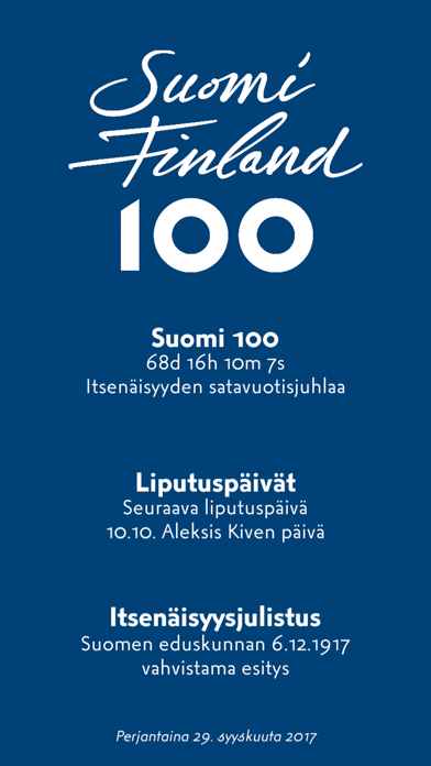 How to cancel & delete Suomi 100 vuotta from iphone & ipad 1