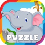 Zoo Animal - Coloring  Puzzle