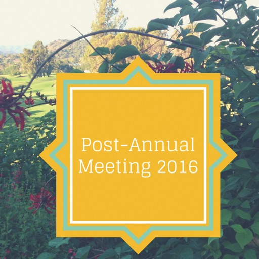 Post Annual Meeting 2016
