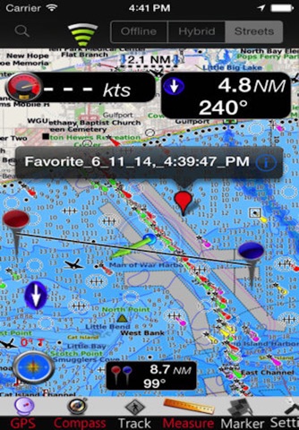 Mississippi GPS Nautical Chart screenshot 3