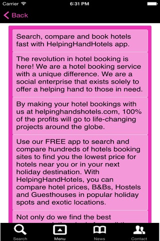 Helping Hand Hotels screenshot 3
