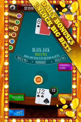 Wildlife Blackjack: Be the best 21 player in the natural area and be the lucky winner screenshot 3