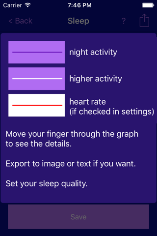 Sleep monitoring screenshot 3