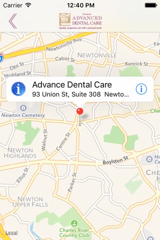 The Center for Advanced Dental Care screenshot 2