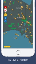 AU Tracker Free : Live Flight Tracking & Status Captura de tela 3