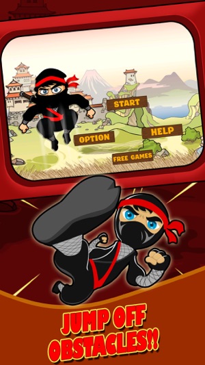 Mini KungFu Ninja Jump Pro(圖1)-速報App