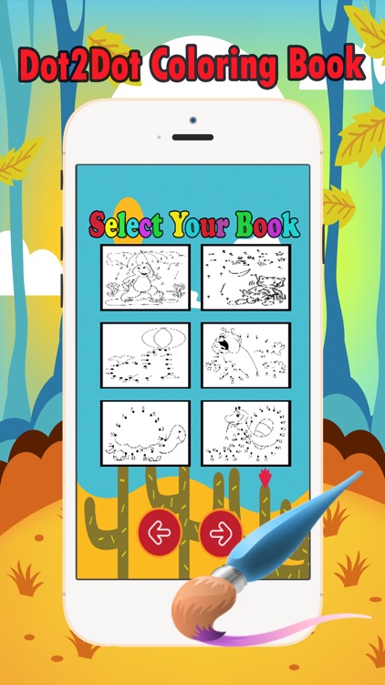 Animal Dot to Dot Coloring Book: coloring pages dot games free for kids and toddlers screenshot-3