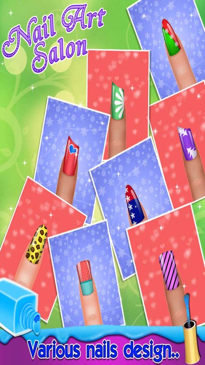 Girls Nail Art Salon - Games for girls