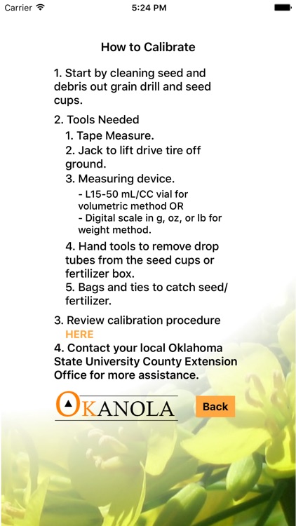 Grain Drill Calibration Calculator screenshot-3