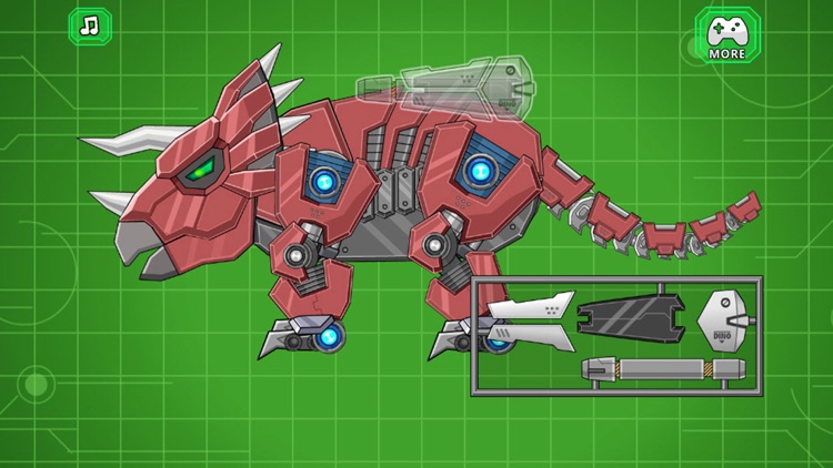 Toy War Robot Triceratops