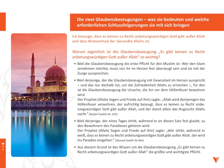 Der Glaube des Muslims