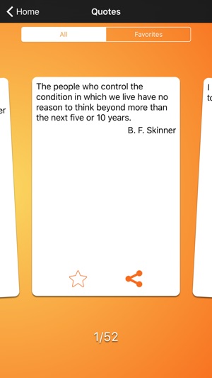 Daily Quotes - B. F. Skinner Version