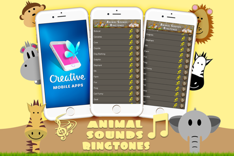 Animal Sounds Ringtones – Free Ring.tone Collection with Funny Melodies for iPhone screenshot 3