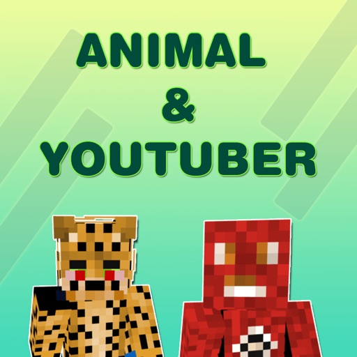 Animal & Youtuber Skins Lite for Minecraft Pocket Edition icon