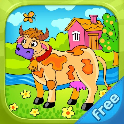 Farm Animals - Living Coloring Free icon