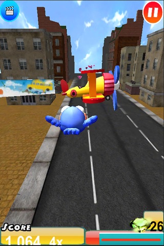 3D Flappy Wing Impossible Infinite City Flying- Adventure of a Cute Bird screenshot 2
