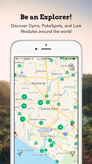 Poke Companion: Crowdsourced Map and Rad