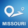 Missouri, USA Offline GPS Navigation & Maps