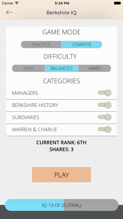 MyIQ - Berkshire Hathaway Edition