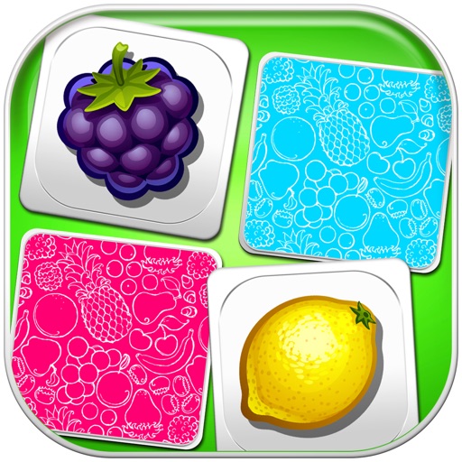 Logic and Memory Game for Kids and Toddlers - Fruit.s Match.ing Games for Brain Training iOS App