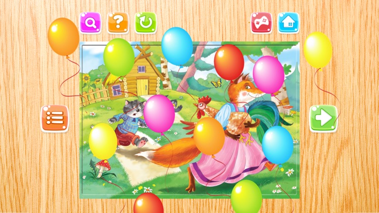 Fables Jigsaw Puzzle Games Free - Who love educational memory learning puzzles for Kids and toddlers screenshot-4