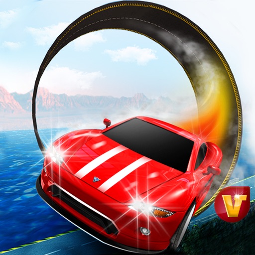 Extreme Car Driving Simulator 3D - Crazy Car Stunts on Hill top roads iOS App