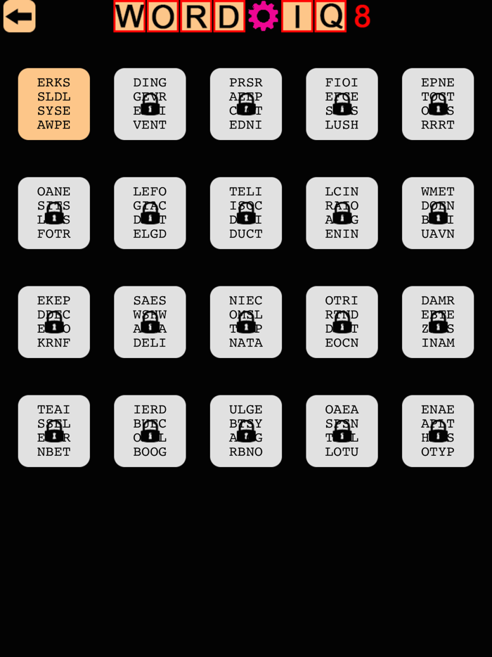 Word IQ 8