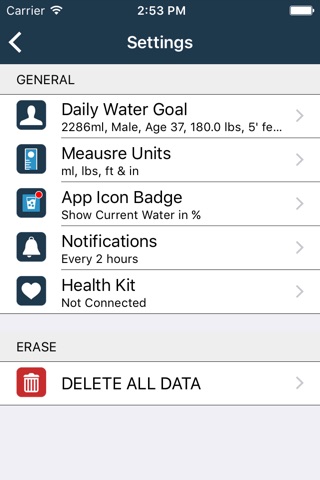Water Buddy Pro™ - Drink Daily Water Intake Tracker and Drinking Reminder screenshot 4
