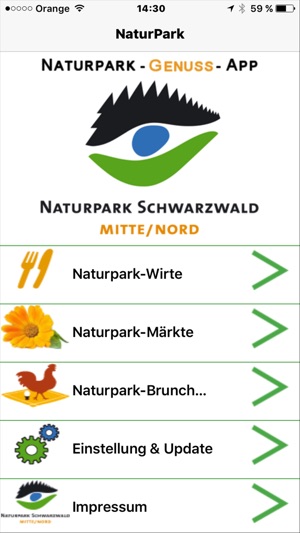 Naturpark-Genuss-App