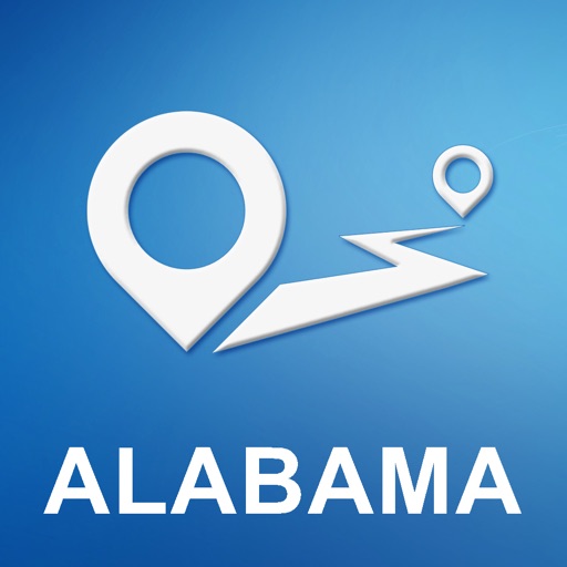 Alabama, USA Offline GPS Navigation & Maps icon