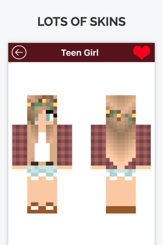 Teen Skins for Minecraft PE screenshot 4