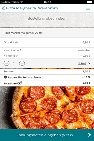 City Pizza Oldenburg screenshot 3