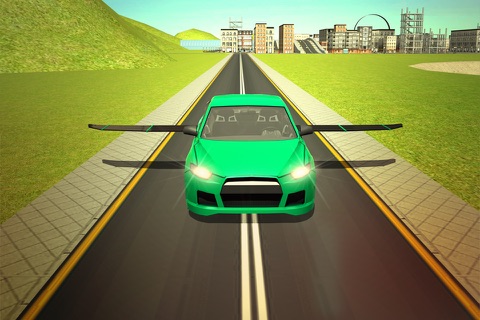 Flying Car Extreme Real Racing 3d Simulator screenshot 4