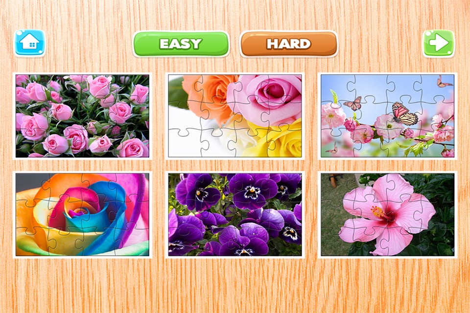 Flowers Puzzle for Adults Jigsaw Puzzles Game Free screenshot 3