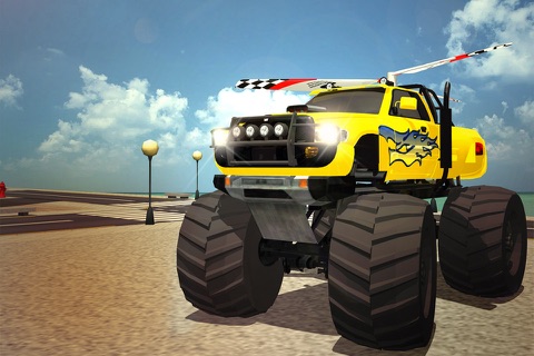 Flying Transformer Monster Truck Action Stunt screenshot 4