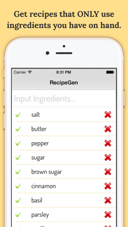 RecipeGen New Recipes By Ingredients