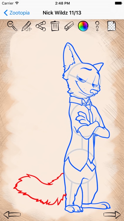 Drawing Lessons Zootopia Version screenshot-3