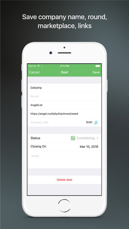 Dealflowy for angel investors - startup deal flow screenshot-3