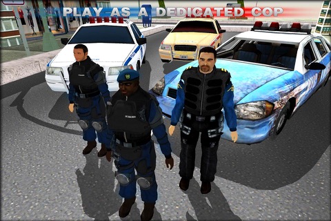Cop Car Driver 3D Simulator - Police Chase Smash! screenshot 2