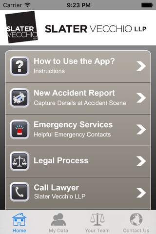 Slater Vecchio Personal Injury Help App screenshot 2