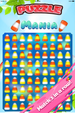 Candy Corn Puzzle Mania-The Candies Match 3 Puzzel Game For Kids & Girls screenshot 2