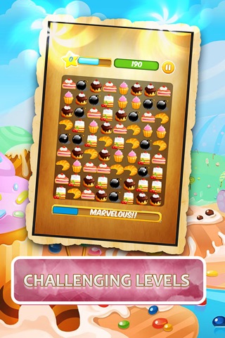 Pastry Cookies- Match 3 Puzzle Game screenshot 3