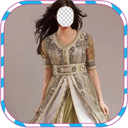 dress kaftan Woman Suit Photo Montage : Woman Fashion Booth