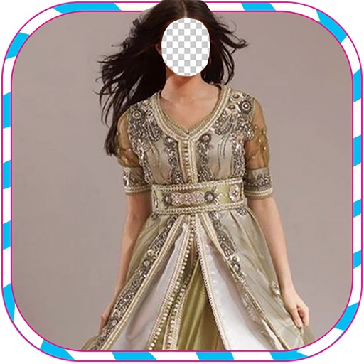 dress kaftan Woman Suit Photo Montage : Woman Fashion Booth iOS App