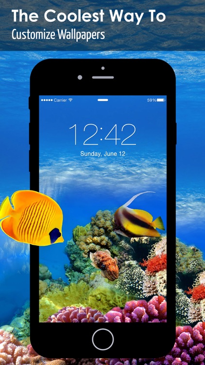 Designer Live Wallpapers for Lock Screen - Custom Moving Backgrounds & Dynamic Themes screenshot-3