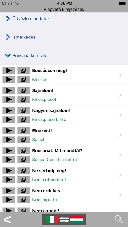 Magyar / Olasz kifejezéstár - Italian / Hungarian phrasebook - Multiphrasebook
