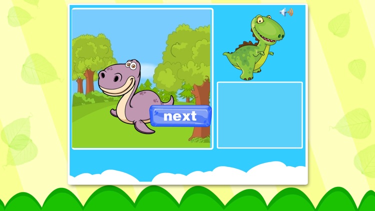 Dinosaur Puzzle Game for Toddlers - Children's puzzle Dinosaur for kids screenshot-3