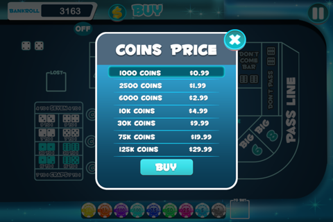 Oh Craps! Dice Shoot and Roll Game! - Play with Friends and Buddies screenshot 3